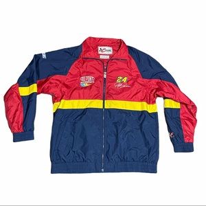 Jeff Gordan Dupont NASCAR Windbreaker Size Large